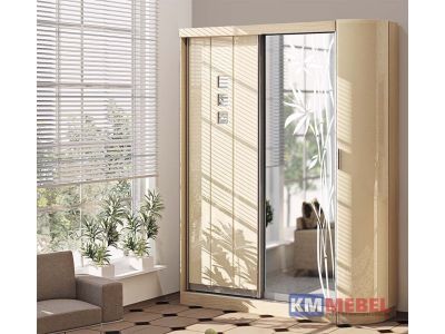 Шкаф-купе МДФ Хай-тек Ф-5512 Комфорт мебель