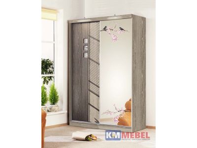 Шкаф-купе МДФ Хай-тек Ф-5512 Комфорт мебель