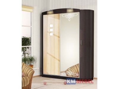 Шкаф-купе МДФ Хай-тек Ф-5512 Комфорт мебель
