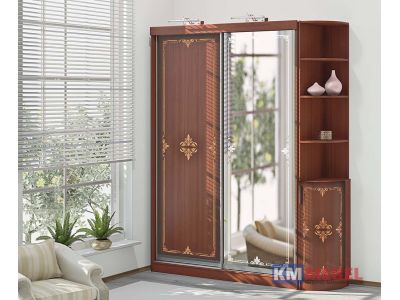 Шкаф-купе МДФ Флора Ф-6037 Комфорт мебель