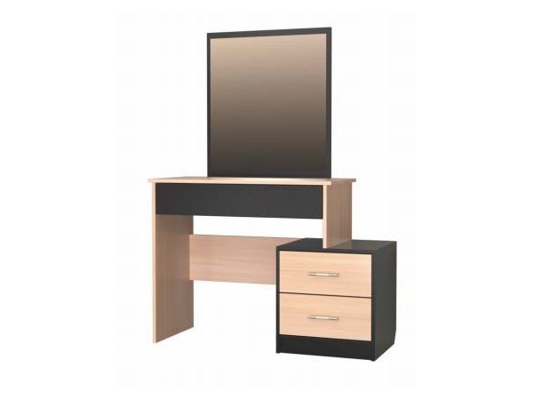 Трюмо 9 с зеркалом и ящиками РТВ-мебель