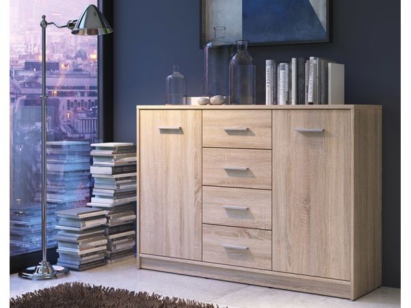 Комод з тумбами KOM2D4S Непо Гербор