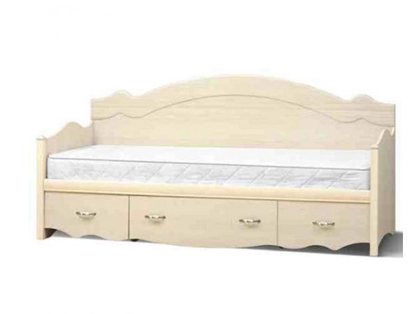 Кровать односпальная с ящиками 1СпШ Селина Світ Меблів