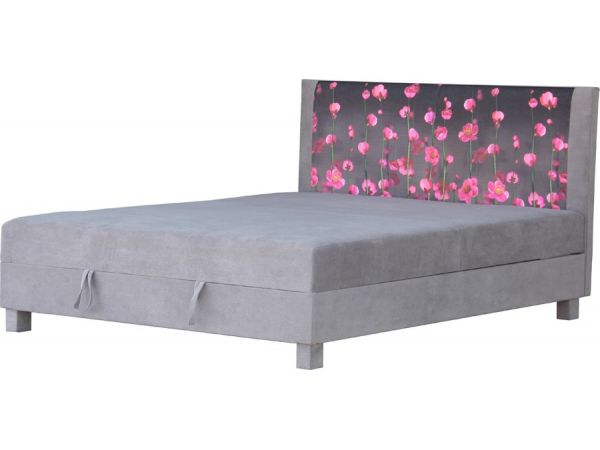 Кровать с матрасом и нишей Летти НТ-мебель