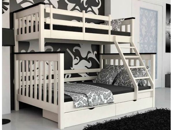 Ліжко двох'ярусне сімейне Скандинавія Mebigrand