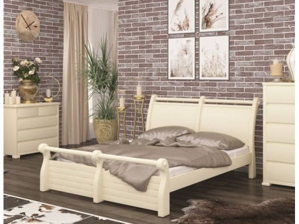 Кровать двуспальная деревянная Сицилия Mebigrand