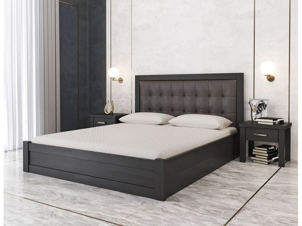 Кровать деревянная Ліжко “Мадрид М50” Меблі Лев