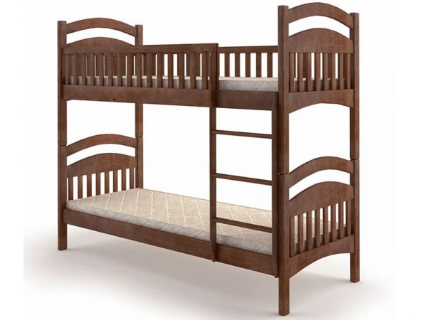 Ліжко двох'ярусне дерев'яне Жасмин Mebigrand