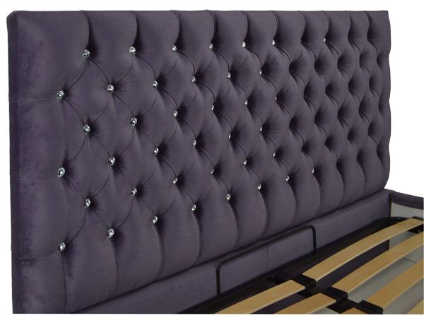 Ліжко з м'яким узголів'ям Кембридж Річман