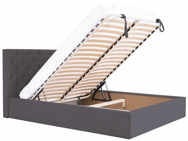 Ліжко двоспальне Ковентри Річман з м'яким узголів'ям