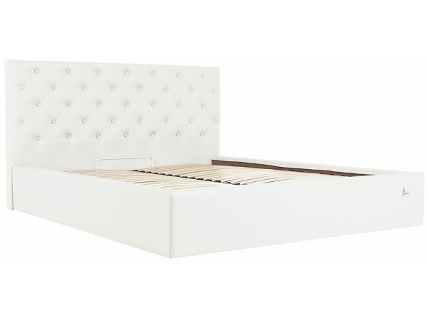 Ліжко двоспальне Ковентри Річман з м'яким узголів'ям