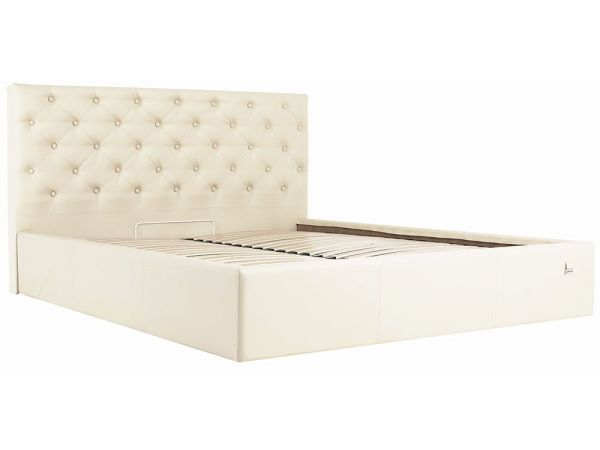 Ліжко двоспальне Ковентри Річман з м'яким узголів'ям