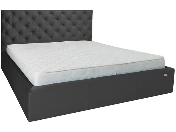 Ліжко двоспальне Ковентри Річман з м'яким узголів'ям