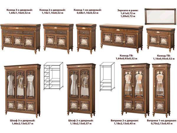 Модульна вітальня Терра-Нова Скай