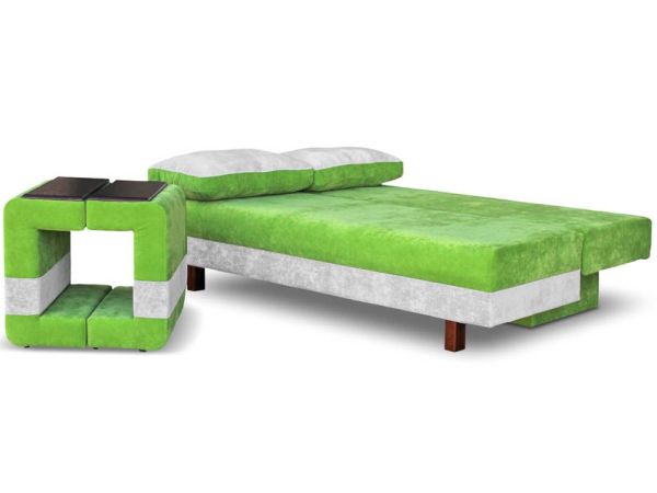 Диван-еврокнижка Лондон со столами Берегиня