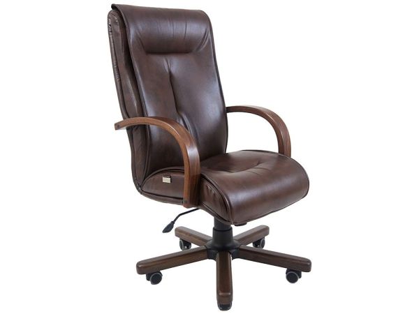 Крісло офісне з м'якими підлокітниками Бостон Річман