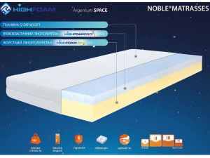 Матрац беспружинний Noble Aurum Space Highfoam 2