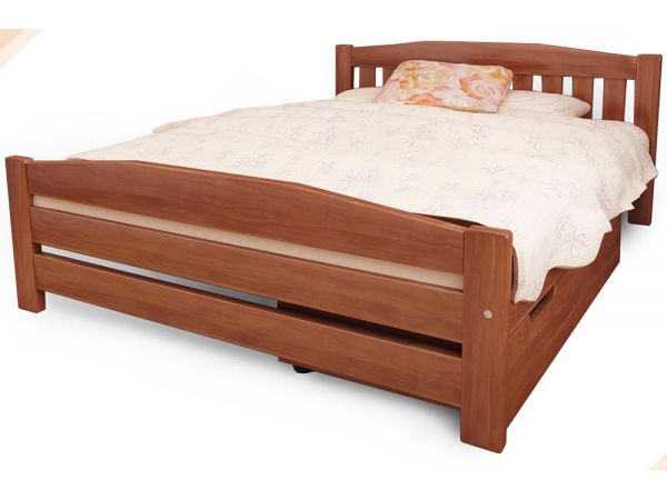Кровать деревянная Альфа 3 ТеМП-Мебель