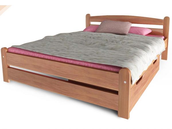 Ліжко дерев'яне Вега 4 ТеМП-Мебель