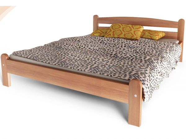 Ліжко дерев'яне Вега 2 ТеМП-Мебель