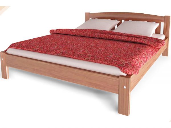 Ліжко дерев'яне Альфа 2 ТеМП-Мебель