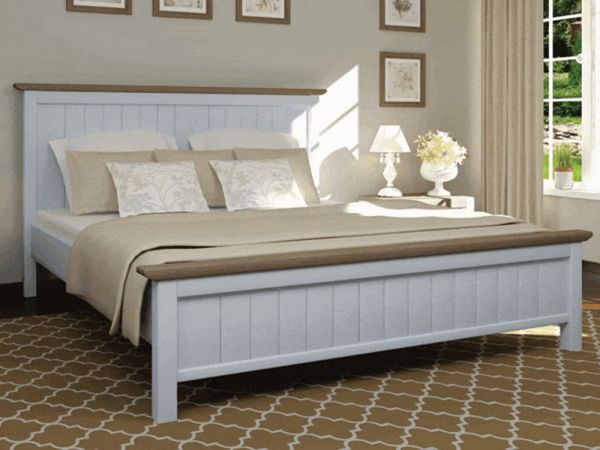 Кровать двуспальная деревянная Вирджиния Mebigrand