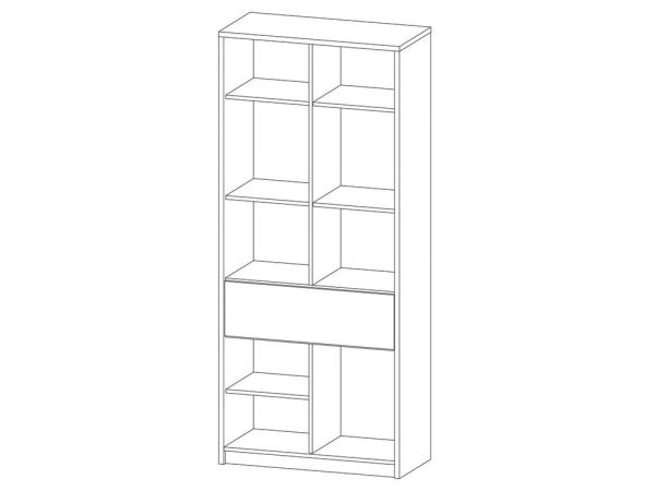 Шкаф комбинированный 2Д1Ш Айго Сокме