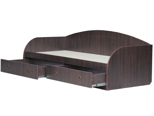 Кровать односпальная с ящиками Берлин Берегиня