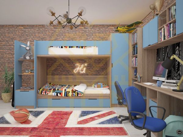 Дитяча модульна система Джуніор LION