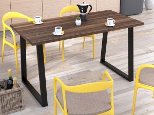 Стол обеденный металлический Титан Loft Design