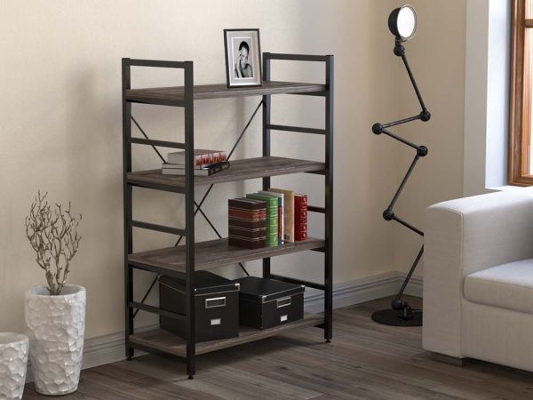 Стеллаж металлический L-125 Loft Design