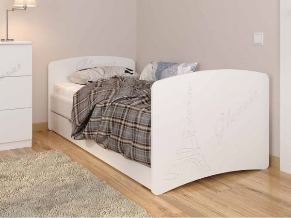 Ліжко односпальне з шухлядою Fly Viorina-Deko