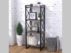 Стелаж металевий Скіф-4-550 Loft Design 2
