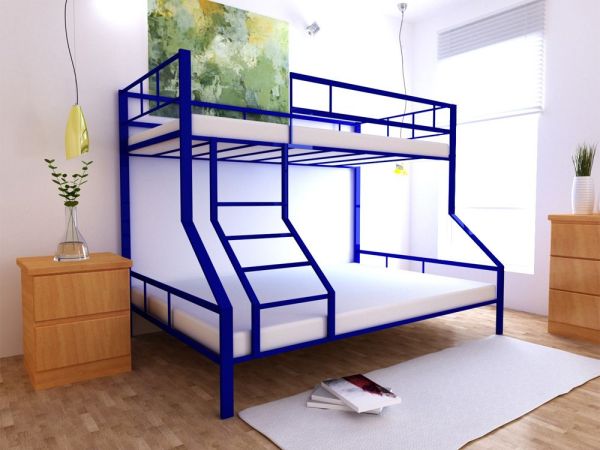 Ліжко двох'ярусне металеве Тея ТМ MegaOpt