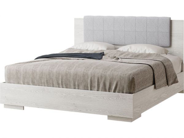 Ліжко двоспальне Вівіан Світ Меблів з м'яким узголів'ям