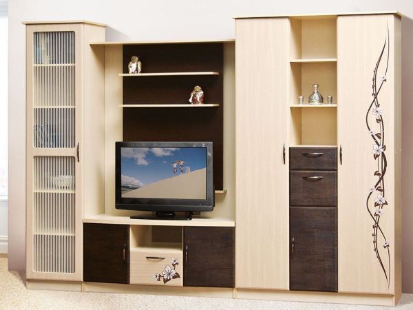 Пенал-вітрина Сакура фабрика Світ Меблів