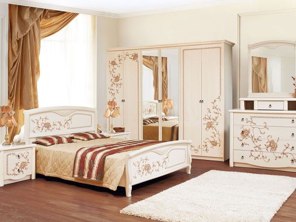 Кровать двуспальная Ванесса Світ Меблів