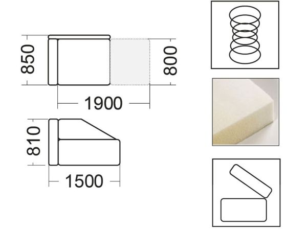 Диван детский Юниор Медвежонок Мебель Сервис