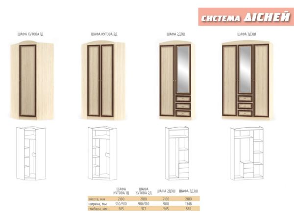Дитяча модульна система Дісней Мебель Сервіс