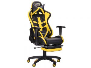 Кресло геймерское с подушками под шею и поясницу VR Racer Dexter BattleBee AMF