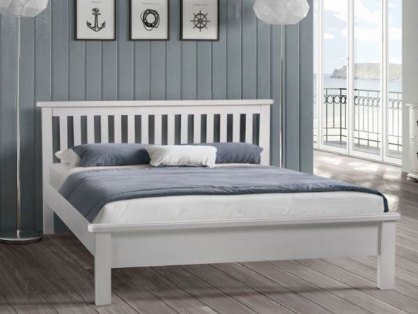 Кровать двуспальная деревянная Сидней МИКС-мебель