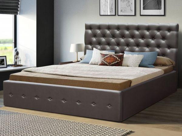 Кровать Колизей с мягким изголовьем МИКС-мебель