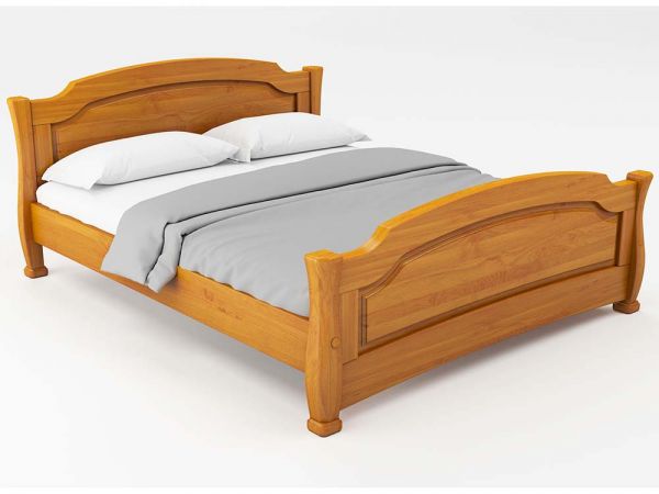 Ліжко дерев'яне Лагуна ТеМП-Мебель