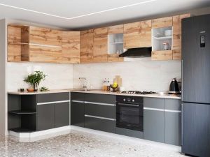 Кухня и столовая в стиле Хай-тек: 1060 фото и идей оформления