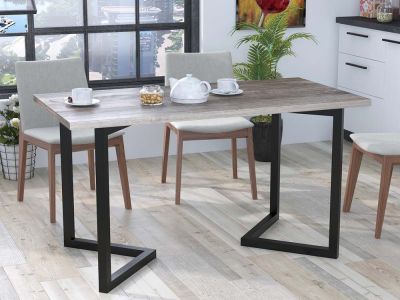 Стол обеденный металлический Эхо Loft Design