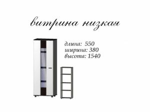 Витрина низкая однодверная Марс Мастер Форм 2