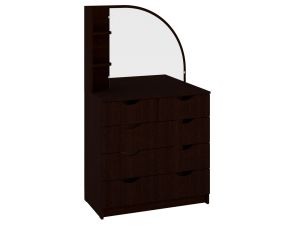 Трюмо 5 з дзеркалом та шухлядами Пехотін