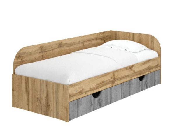 Кровать односпальная с ящиками Соня-2 Пехотин