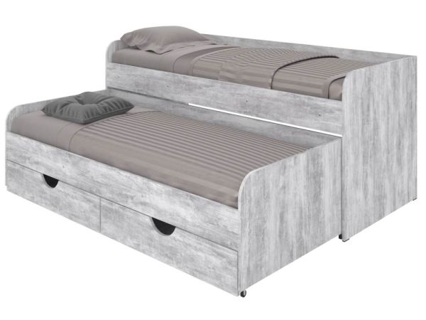 Кровать двухместная Соня-5 с ящиками Пехотин