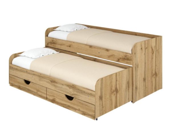 Кровать двухместная Соня-5 с ящиками Пехотин
